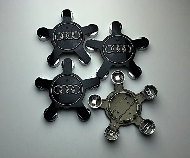 COPRI MOZZI AUDI NERO