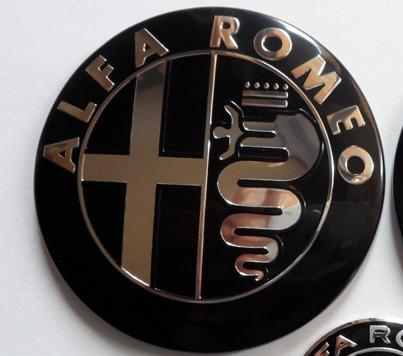 STEMMA LOGO ALFA ROMEO COFANO ANT. POST.