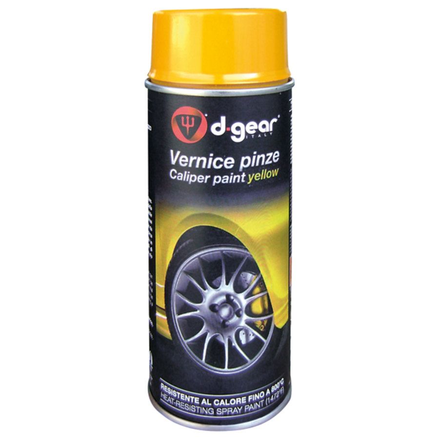 Vernice alta temperatura e pinze freno D-Gear colore GIALLO – Pit Stop  Autostore