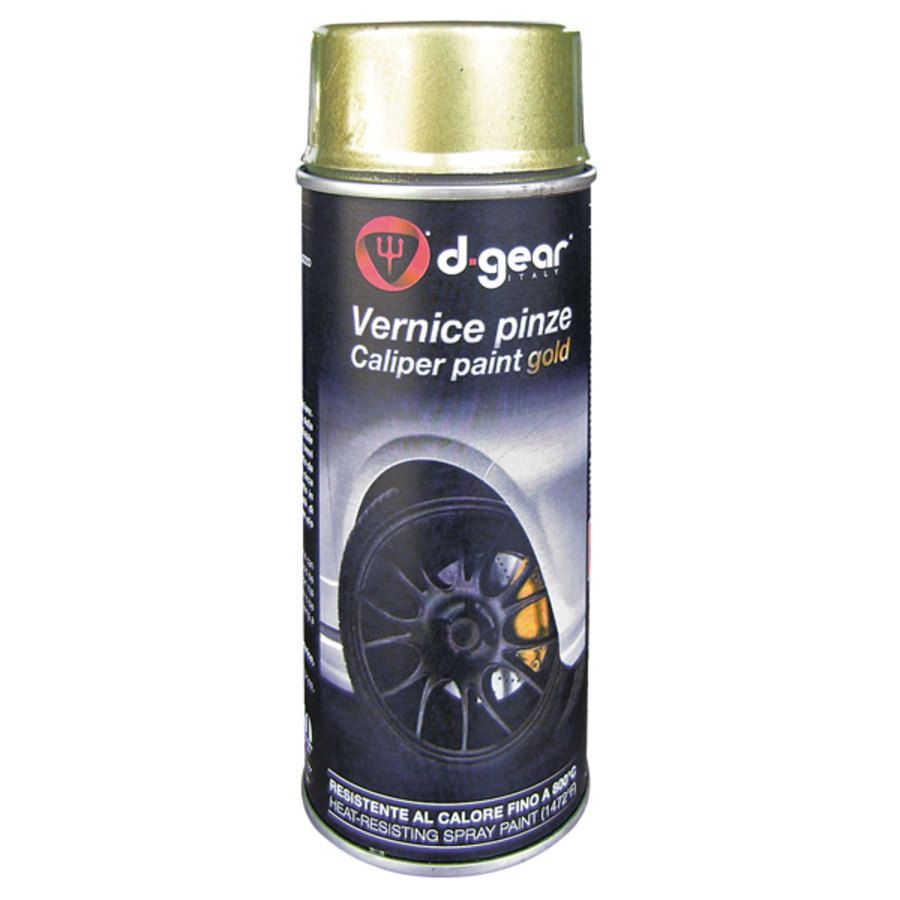 Vernice alta temperatura e pinze freno D-Gear colore ORO