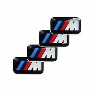 STEMMI ADESIVO LOGO BMW M POWER PER CERCHI IN LEGA SERIE 1 3 4 5 6 7 X1 X3  X4 X5 – Pit Stop Autostore